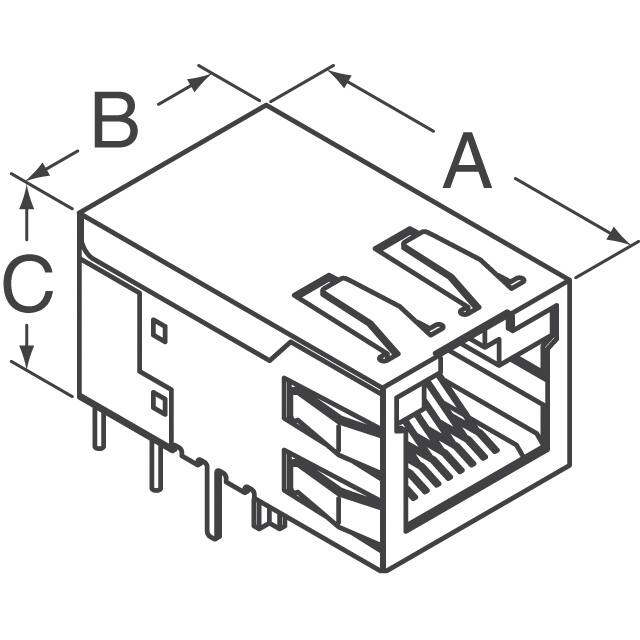 SS60000-009G Stewart Connector  Modular Connector Jacks
